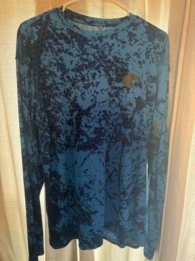 Costa Blue Camouflage Performance Tee